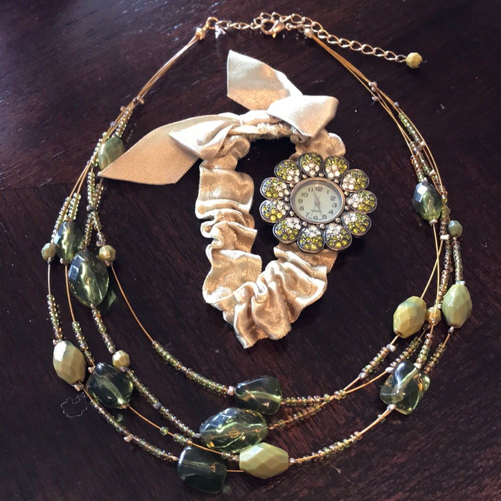 Necklace and Watch set